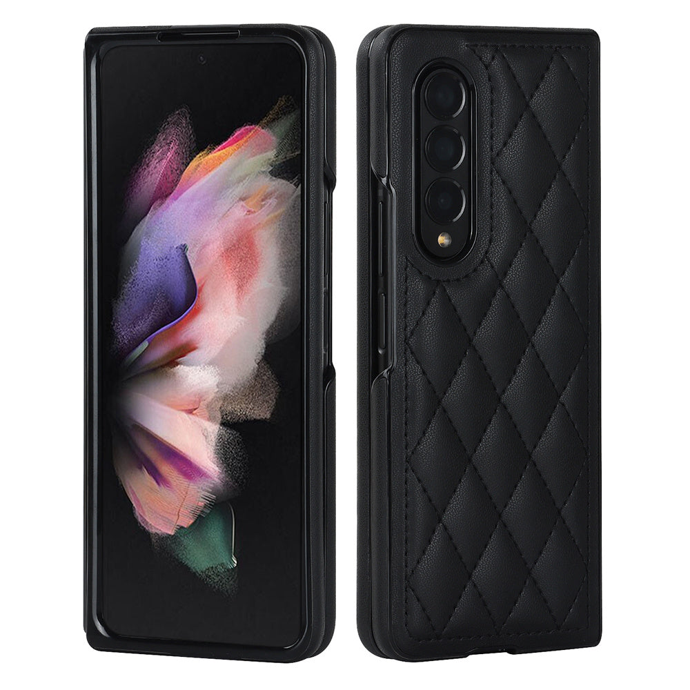 Karierte Kunstleder Hülle/Case für Samsung Galaxy Z Fold 6, 5, 4, 3, 2 | ZITOCASES®