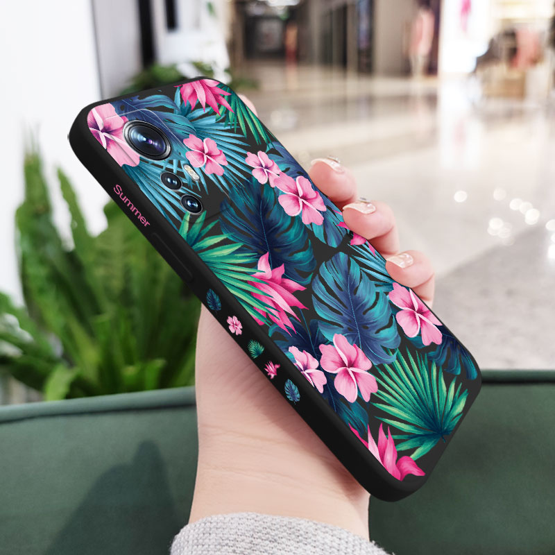 Sommer/Palmen Motiv Silikon Hülle/Case für Xiaomi Redmi Note 14-Serie | ZITOCASES®