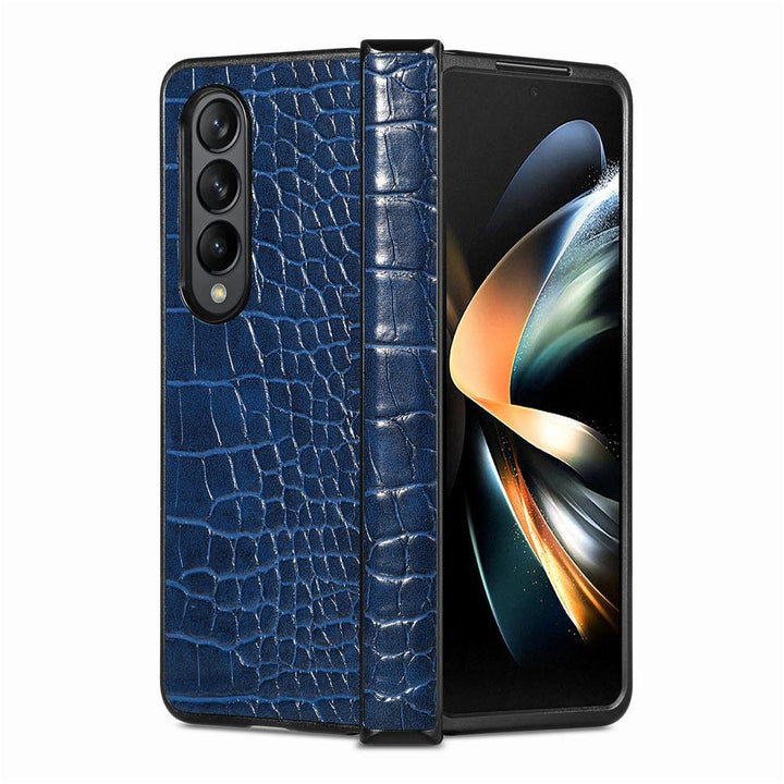 Krokodil-Leder Optik Hülle/Case für Samsung Galaxy Z Fold 6, 5, 4, 3, 2 | ZITOCASES®