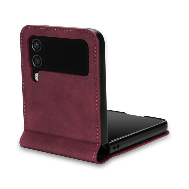 Kunstleder/Kartenfach Hülle/Case für Samsung Galaxy Z Flip 6, 5, 4, 3 | ZITOCASES®