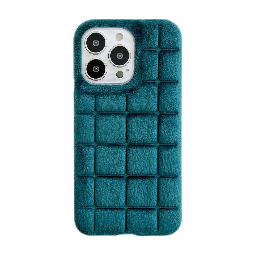 Weiche Stoff 3D Kachel/Karo Design Hülle/Case für iPhone 16, 16 Plus, 16 Pro, 16 Pro Max, 16e, 15, 15 Plus, 15 Pro, 15 Pro Max, 14, 14 Plus, 14 Pro, 14 Pro Max, 13, 13 Pro, 13 Pro Max, 13 Mini, 12, 12 Pro, 12 Pro Max, 12 Mini, SE, 11, 11 Pro | ZITOCASES®