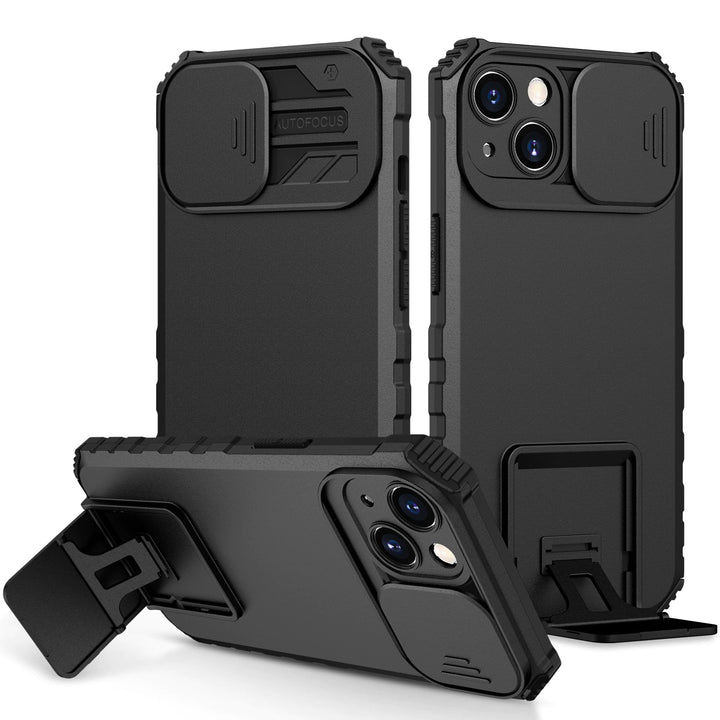 Kamera Schutz Outdoor Hülle/Case inkl. Ständer/Auflage für iPhone 16, 15, 14-Serie | ZITOCASES®