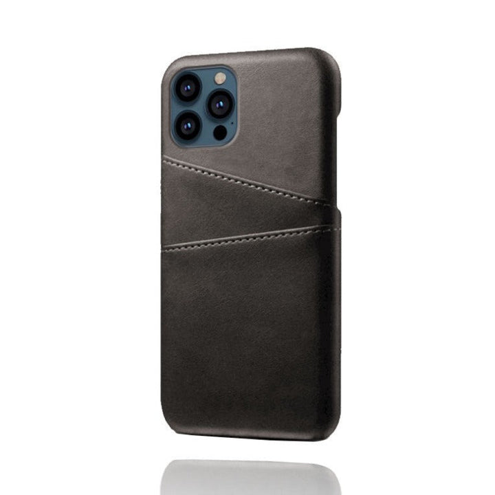 Kunstleder Optik Hülle/Case mit Kartenfach für iPhone 13, 14, 15, 16-Serie | ZITOCASES®