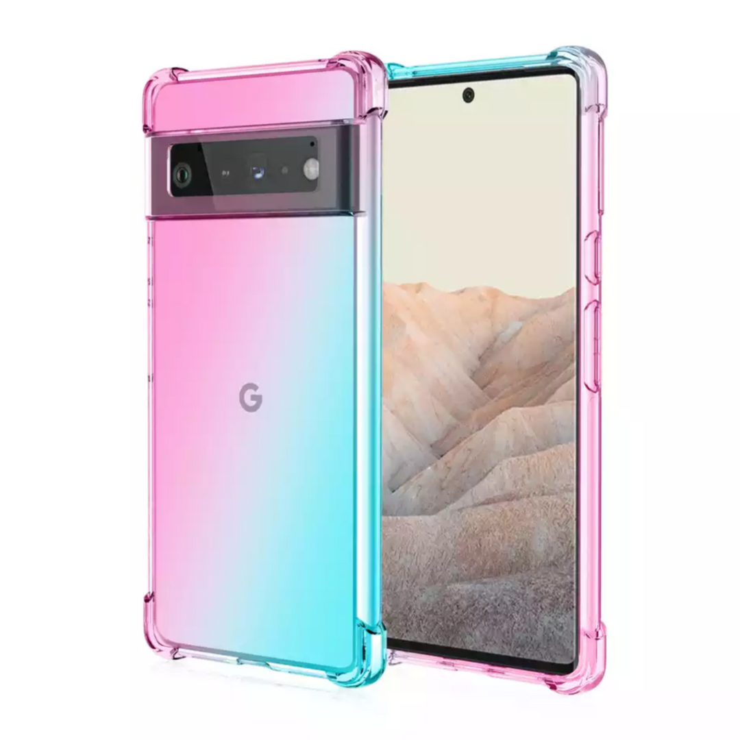 Regenbogen Airbag Soft Hülle/Case für Google Pixel 9, 8, 7-Serie | ZITOCASES®