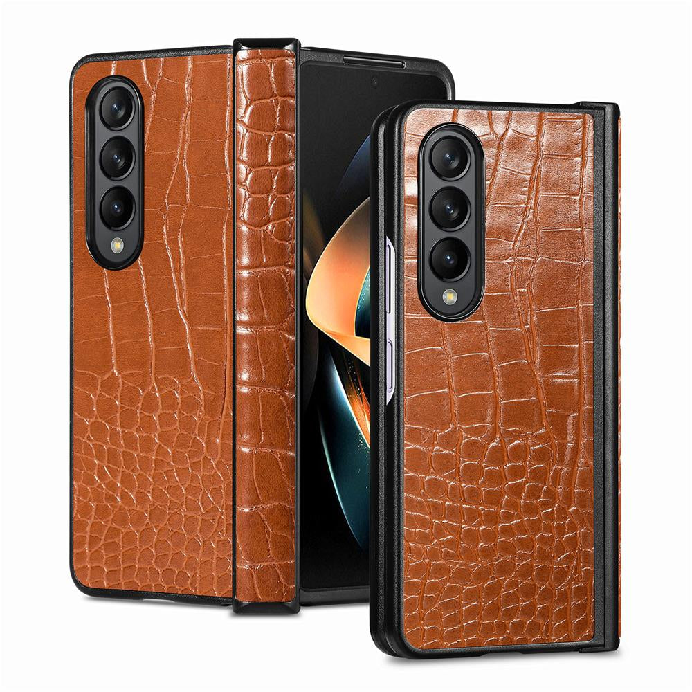 Krokodil-Leder Optik Hülle/Case für Samsung Galaxy Z Fold 6, 5, 4, 3, 2 | ZITOCASES®