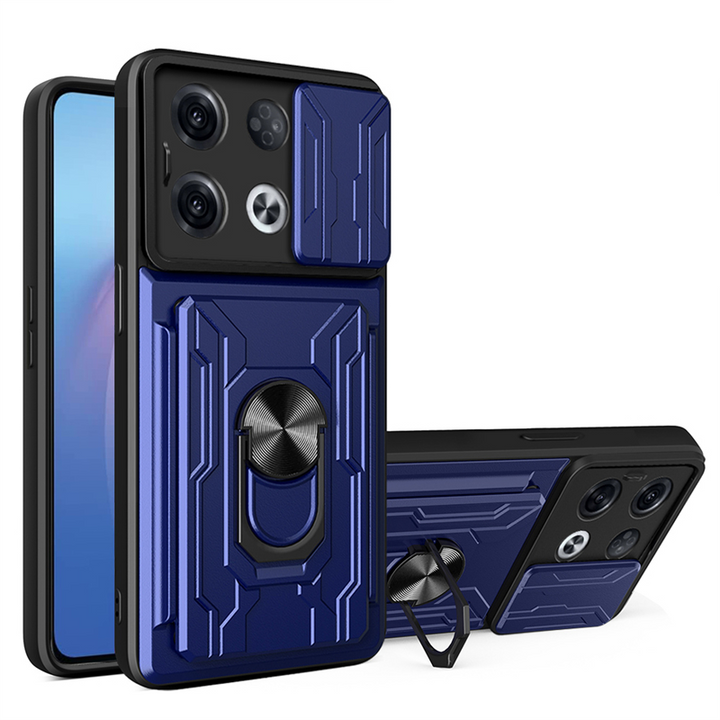 Kamera Schutz Outdoor/Magnet Hülle/Case mit Kartenfach für OnePlus 12R, 12, 11, 10T, 10 Pro, 9, 9 Pro, 8, 8 Pro, 8T, Nord, 4, 3, 2, CE | ZITOCASES®