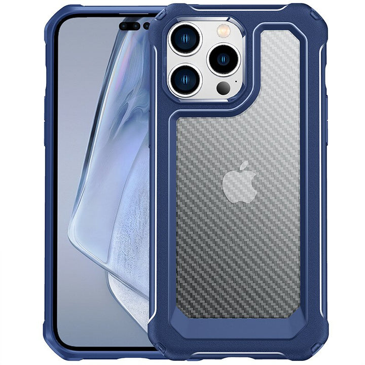 Robuste Airbag Carbon Optik Hülle/Case für iPhone 16-Serie | ZITOCASES®