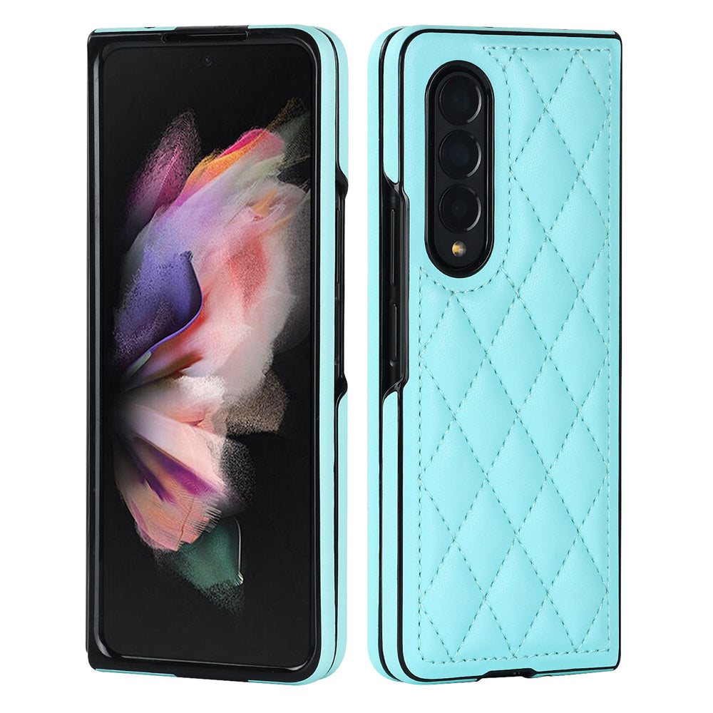 Karierte Kunstleder Hülle/Case für Samsung Galaxy Z Fold 6, 5, 4, 3, 2 | ZITOCASES®