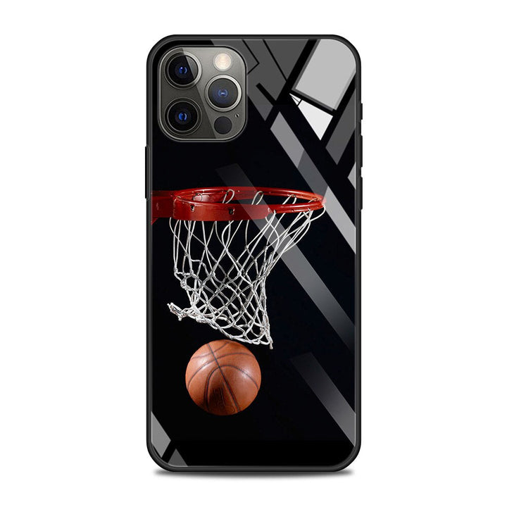 Basketball Motiv Panzerglas Hülle/Case für iPhone 13-Serie | ZITOCASES®