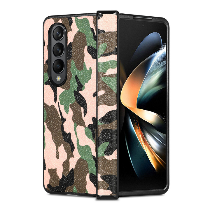 Kunstleder Camouflage/Tarnfarben Hülle/Case für Samsung Galaxy Z Fold 6, 5, 4, 3, 2 | ZITOCASES®