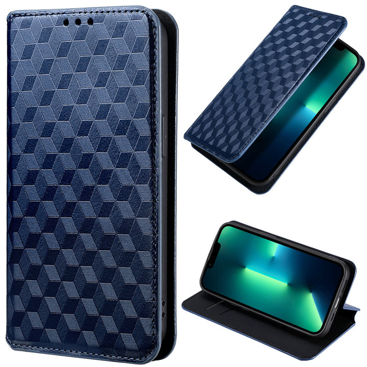 Kunstleder Geometrie-Muster Klapp Hülle/Flip Case für Samsung Galaxy Note-Serie | ZITOCASES®