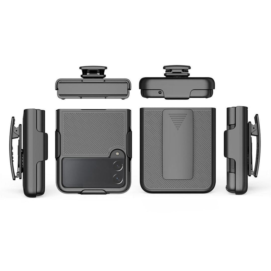 Zweiteilige Outdoor Hülle/Case inkl. Clip/Auflage für Samsung Galaxy Z Flip 6, 5, 4, 3 | ZITOCASES®