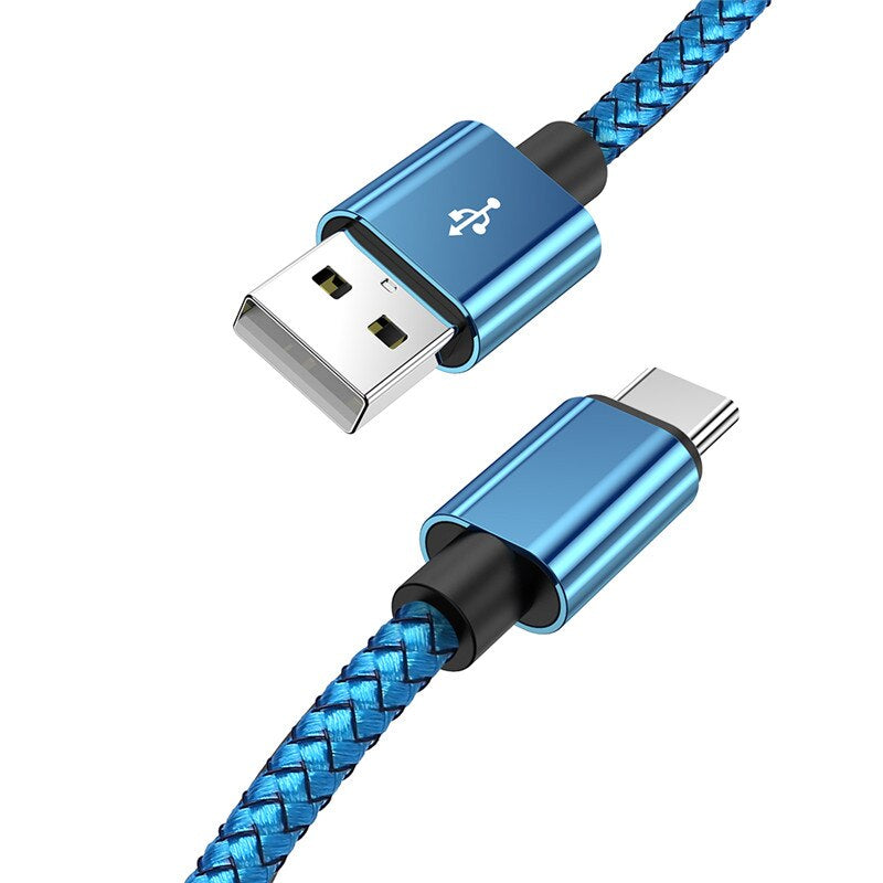 USB-A auf USB-C Ladekabel (Stoff) | ZITOCASES®