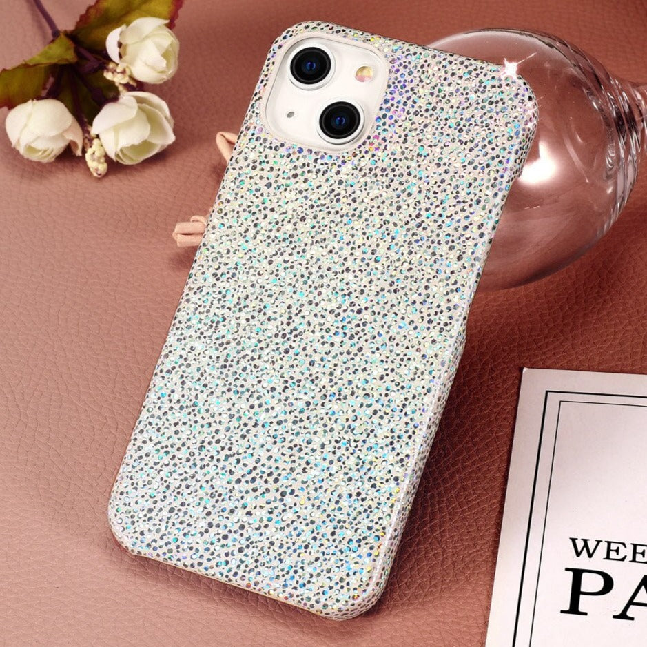 Glitzer Kunstleder Hülle/Case für iPhone 16, 16 Plus, 16 Pro, 16 Pro Max, 16e, 15, 15 Plus, 15 Pro, 15 Pro Max, 14, 14 Plus, 14 Pro, 14 Pro Max, 13, 13 Pro, 13 Pro Max, 13 Mini, 12, 12 Pro, 12 Pro Max, 12 Mini, SE, 11, 11 Pro, 11 Pro Max | ZITOCASES®