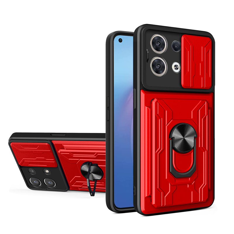 Kamera Schutz Outdoor/Magnet Hülle/Case mit Kartenfach für Oppo Reno 13, 13 Pro, 12, 12 Pro, 11, 11 Pro, 10, 10 Pro, 9, 9 Pro, 9 Pro Plus, 8, 8T, 8 Pro, 7, 7 Pro, 7 SE, 6, 4, 4Z, 4 Pro, Find X8, X8 Pro, X7, X7 Ultra, X6, X6 Pro | ZITOCASES®