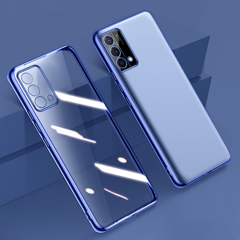 Transparent/Chrom Soft Hülle/Case verschiedene Farben für Realme GT, Narzo, X-Serie | ZITOCASES®