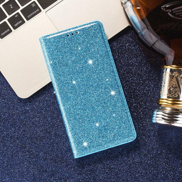 Glitzer Kunstleder Klapp Hülle/Flip Case für Samsung Galaxy Note-Serie | ZITOCASES®