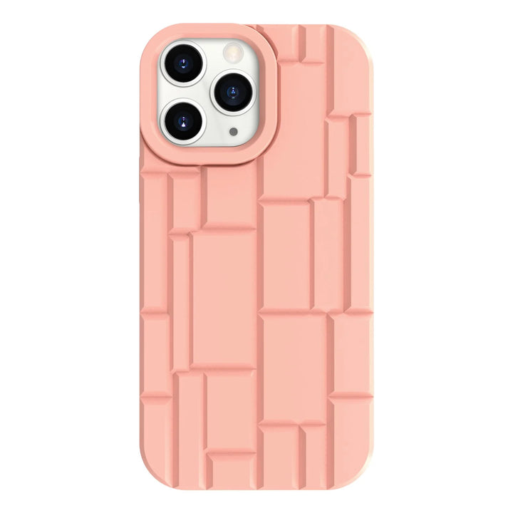 3D Stein/Mauer Optik Silikon Hülle/Case für iPhone 16, 15, 14, 13-Serie | ZITOCASES®