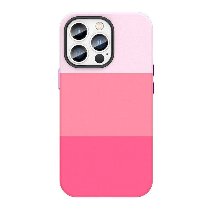 Dreifarbige Kunstleder Hülle/Case für iPhone 16, 16 Plus, 16 Pro, 16 Pro Max, 15, 15 Plus, 15 Pro, 15 Pro Max, 14, 14 Plus, 14 Pro, 14 Pro Max, 13, 13 Pro, 13 Pro Max, 13 Mini, 12, 12 Pro, 12 Pro Max, 12 Mini, SE, 11, 11 Pro, 11 Pro Max | ZITOCASES®