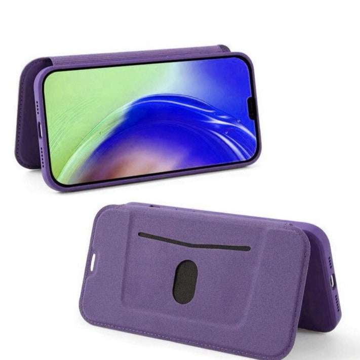 Bunte Kunstleder Klapp Hülle/Flip Case für iPhone SE, 12, 13-Serie | ZITOCASES®