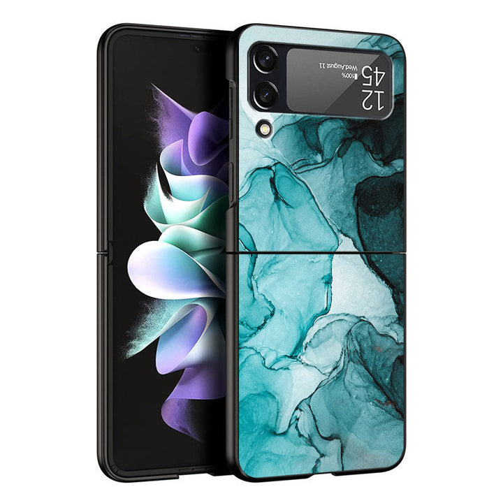 Marmor Optik Plastik Hülle/Case verschiedene Farben für Samsung Galaxy Z Flip 6, 5, 4, 3 | ZITOCASES®