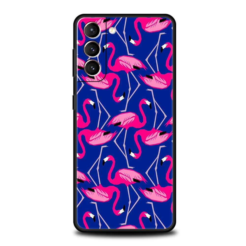 Flamingo Motive Soft Hülle/Case für Samsung Galaxy S25, Note-Serie | ZITOCASES®