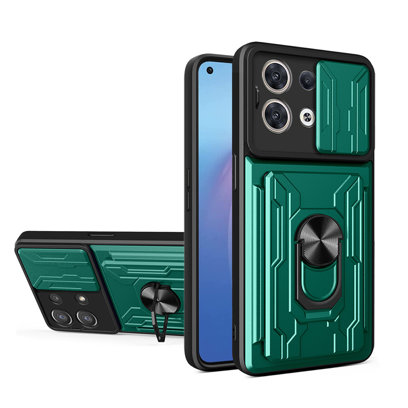 Kamera Schutz Outdoor/Magnet Hülle/Case mit Kartenfach für Oppo Reno 12, 11, 10, 9, 8, 7-Serie | ZITOCASES®