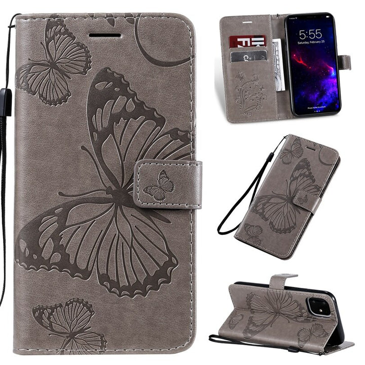 Schmetterling Motiv Kunstleder Klapp Hülle/Flip Case für iPhone 12, 13, 14-Serie | ZITOCASES®