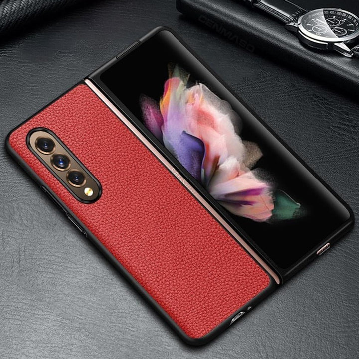 Elegante Kunstleder Hülle/Case für Samsung Galaxy Z Fold 6, 5, 4, 3, 2 | ZITOCASES®