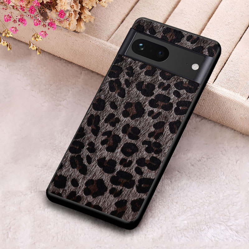 Weiche Stoff/Kunstfell Tierfell/Leopard Hülle/Case für Google Pixel 9, 9 Pro, 9 Pro XL, 9A, 8, 8 Pro, 8A, 7, 7 Pro, 7A, 6, 6 Pro, 6A, 5, 4, 4 XL, 4A, 3 XL, 3A, 3A XL | ZITOCASES®