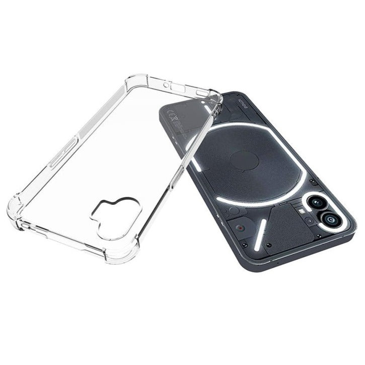 Transparente Airbag Silikon Hülle/Case für Nothing Phone (3a), (3a) Pro, (2), (2a), (2a) Plus, (1), CMF Phone 1 | ZITOCASES®