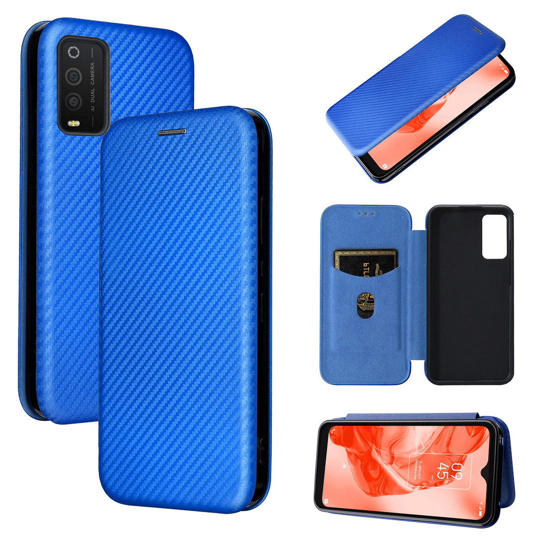 Kunstleder Carbon Klapp Hülle/Flip Case für Realme GT 6, Narzo, X-Serie | ZITOCASES®