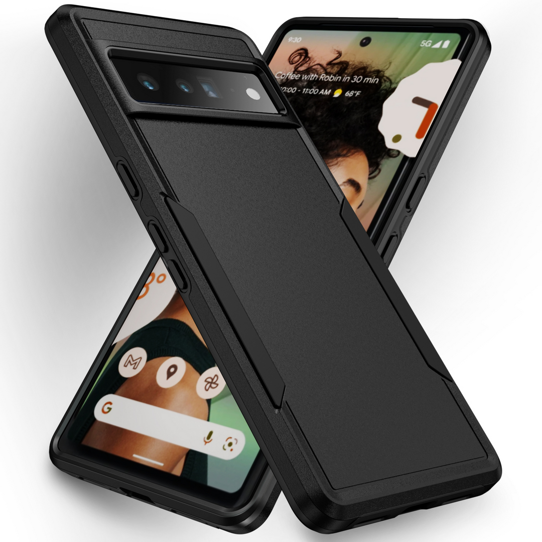 Zweifarbige Stoßfeste Silikon Hülle/Case für Google Pixel 9, 9 Pro, 9 Pro XL, 8, 8 Pro, 8A, 7, 7 Pro, 7A, 6, 6 Pro, 6A, 5, 4, 4 XL, 4A, 3 XL, 3A, 3A XL | ZITOCASES®