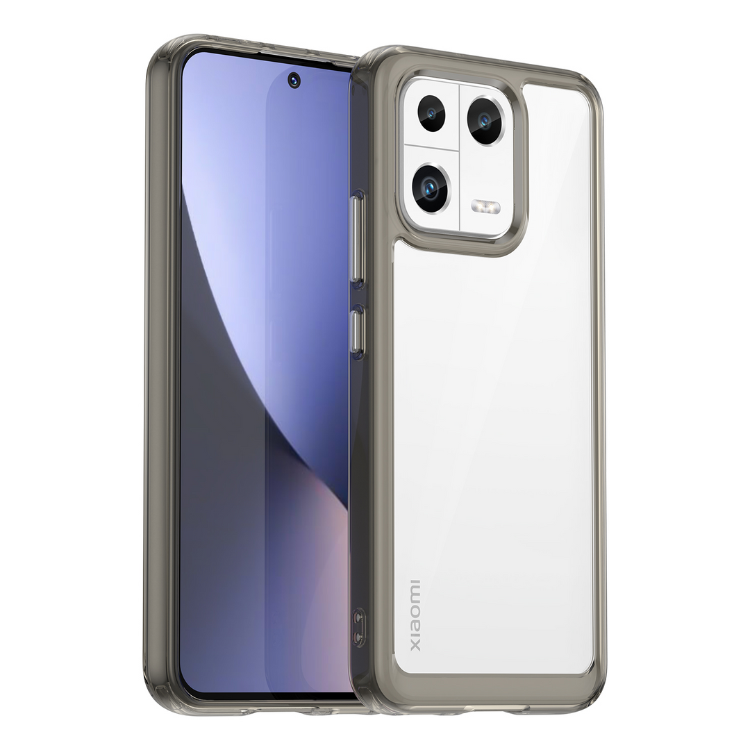 Transparente Silikon/Plastik Hülle/Case mit buntem Rahmen für Xiaomi 15, 15 Pro, 15 Ultra, 14, 14 Pro, 14 Ultra, 14T, 14T Pro, 13, 13 Pro, 13 Lite, 13 Ultra, 13T, 13T Pro, 12, 12 Pro, 12X, 12 Lite, 12T, 12T Pro, 11, Redmi Note 14 Pro Plus | ZITOCASES®