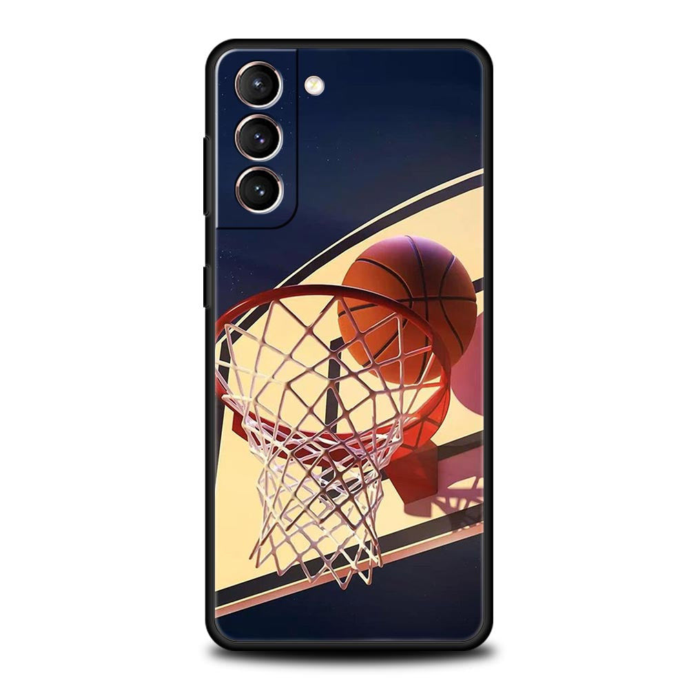 Basketball Motive Soft Hülle/Case für Samsung Galaxy S24, S23-Serie | ZITOCASES®