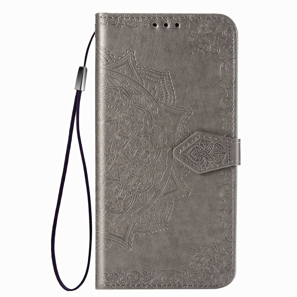 Mandala-Blumen Kunstleder Klapp Hülle/Flip Case für Samsung Galaxy Z Fold 6, 5, 4, 3, 2 | ZITOCASES®