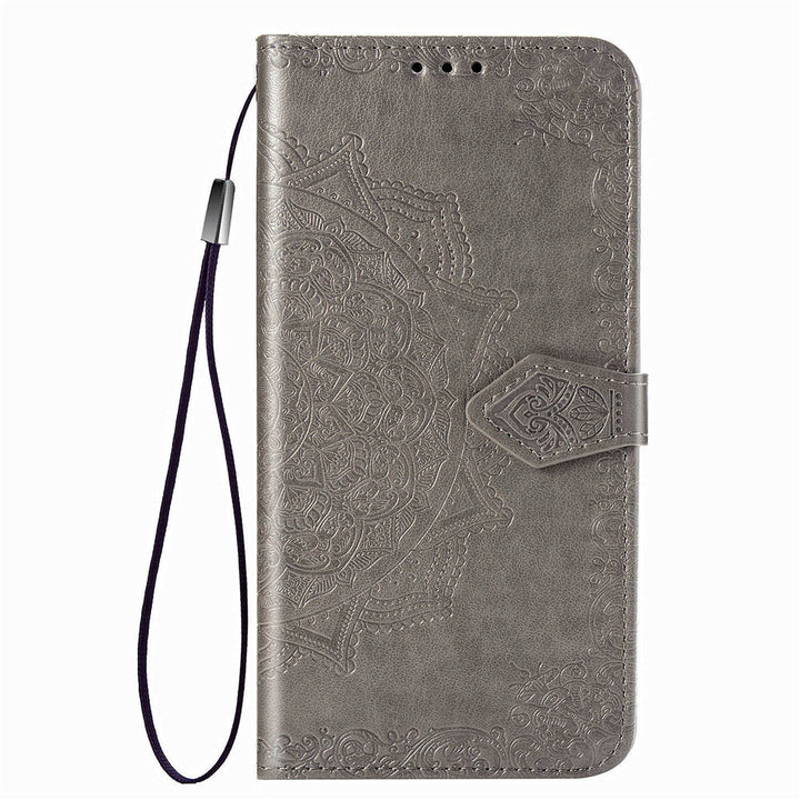 Mandala-Blumen Kunstleder Klapp Hülle/Flip Case für Samsung Galaxy Z Fold 6, 5, 4, 3, 2 | ZITOCASES®