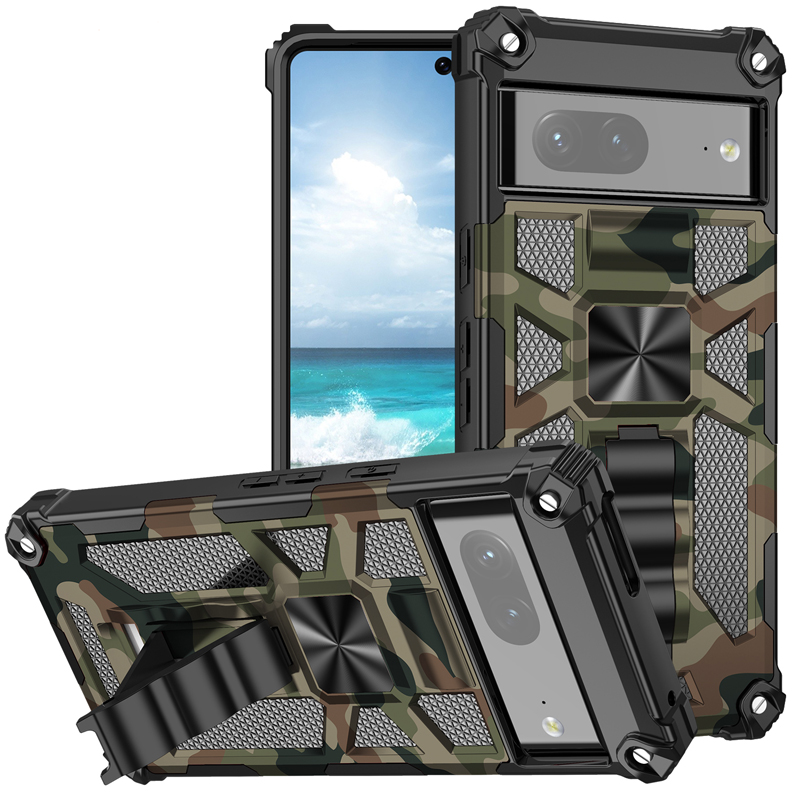 Outdoor Camouflage/Tarnfarben Hülle/Case für Google Pixel 9, 9 Pro, 9 Pro XL, 9A, 8, 8 Pro, 8A, 7, 7 Pro, 7A, 6, 6 Pro, 6A, 5, 4, 4 XL, 4A, 3 XL, 3A, 3A XL | ZITOCASES®