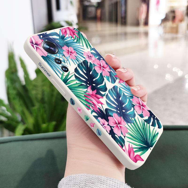 Sommer/Palmen Motiv Silikon Hülle/Case für Xiaomi Redmi Note 14-Serie | ZITOCASES®