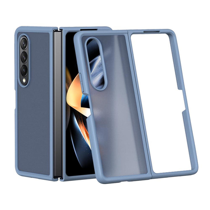 Matte Transparente Plastik Hülle/Case für Samsung Galaxy Z Fold 6, 5, 4, 3, 2 | ZITOCASES®