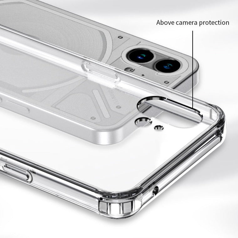 Transparente 0,8mm Soft Hülle/Case für Nothing Phone (2), (2a), (2a) Plus, (1), CMF Phone 1 | ZITOCASES®