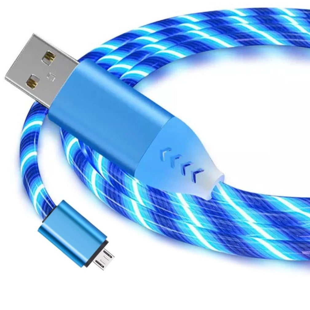 USB-A auf Micro-USB Ladekabel (LED) | ZITOCASES®