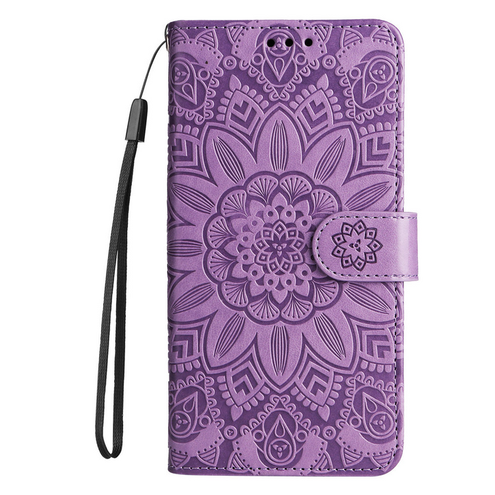 Mandala-Blumen Kunstleder Klapp Hülle/Flip Case für Xiaomi 14, Redmi Note-Serie | ZITOCASES®