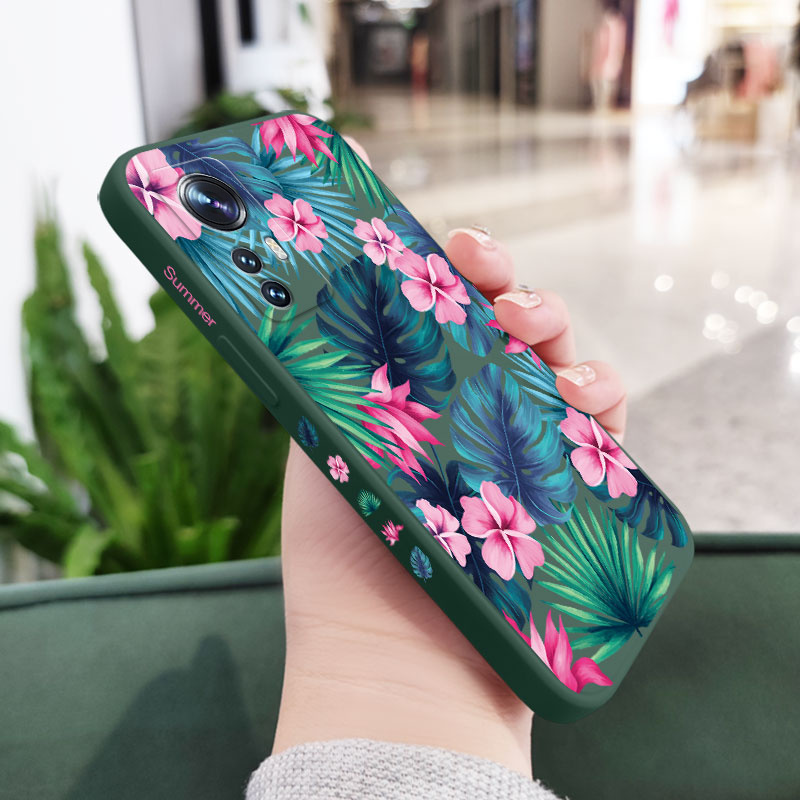 Sommer/Palmen Motiv Silikon Hülle/Case für Xiaomi Redmi Note 14-Serie | ZITOCASES®