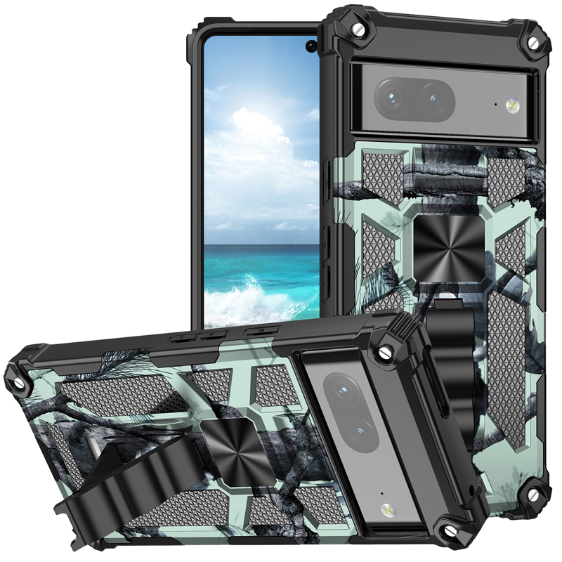 Outdoor Camouflage/Tarnfarben Hülle/Case für Google Pixel 9, 9 Pro, 9 Pro XL, 8, 8 Pro, 8A, 7, 7 Pro, 7A, 6, 6 Pro, 6A, 5, 4, 4 XL, 4A, 3 XL, 3A, 3A XL | ZITOCASES®