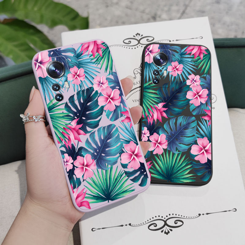 Sommer/Palmen Motiv Silikon Hülle/Case für Xiaomi 14, 13-Serie | ZITOCASES®