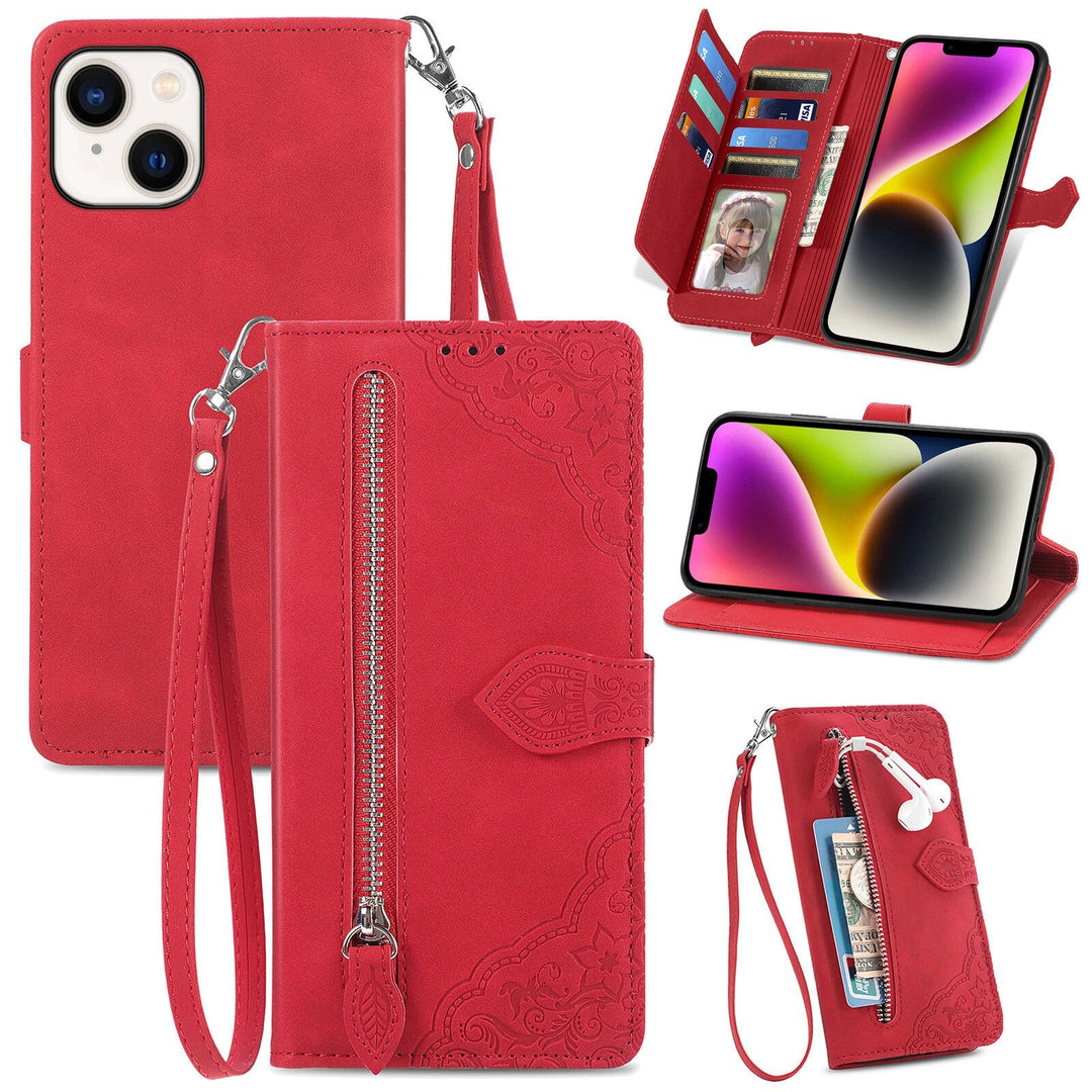 Orientalische Kunstleder Klapp Hülle/Flip Case für iPhone 16, 16 Plus, 16 Pro, 16 Pro Max, 15, 15 Plus, 15 Pro, 15 Pro Max, 14, 14 Plus, 14 Pro, 14 Pro Max, 13, 13 Pro, 13 Pro Max, 13 Mini, 12, 12 Pro, 12 Pro Max, 12 Mini, SE, 11, 11 Pro | ZITOCASES®