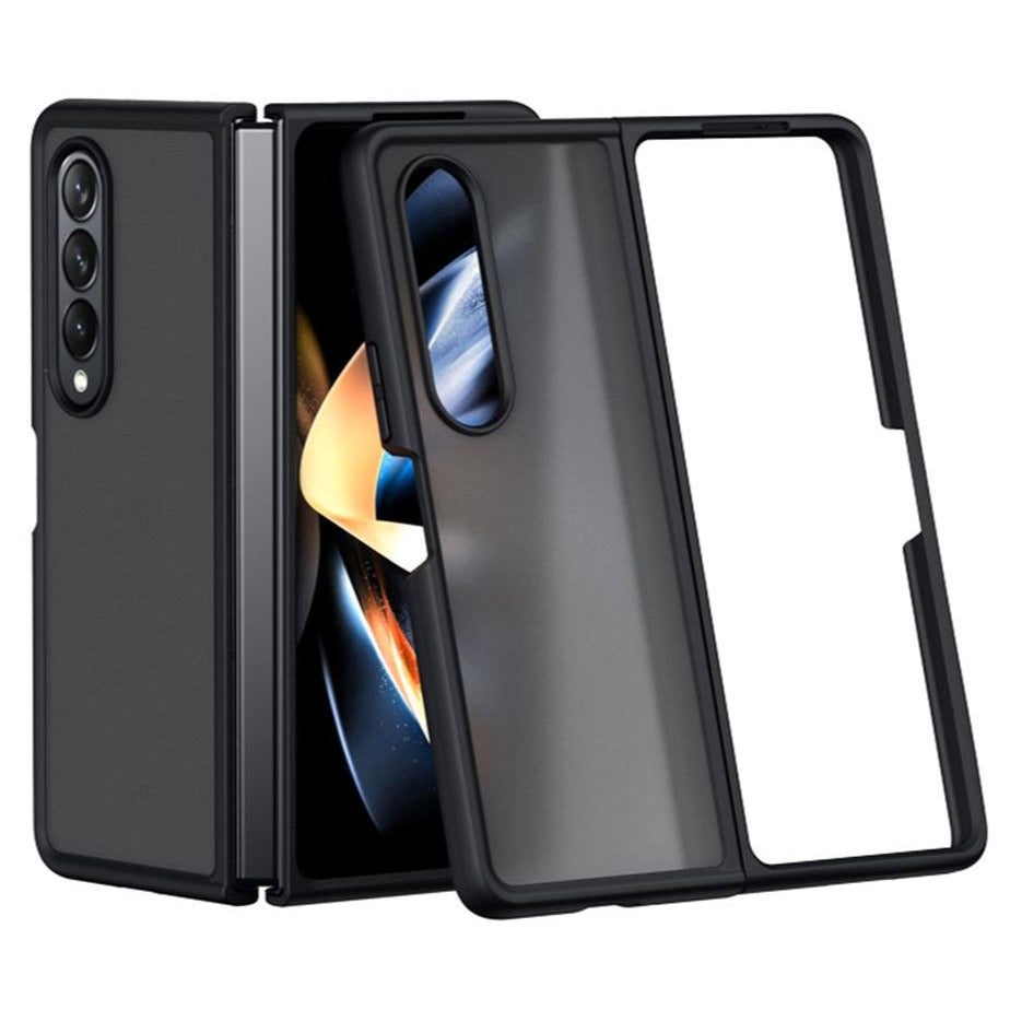 Matte Transparente Plastik Hülle/Case für Samsung Galaxy Z Fold 6, 5, 4, 3, 2 | ZITOCASES®