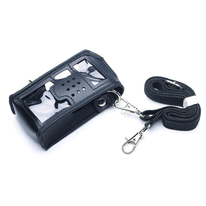 Transparente Kunstleder Hülle/Case für Baofeng Walkie-Talkie UV-5R, 5RA, 5RB, 5RC, 5RD, 5RE Plus, TYT TH-F8 | ZITOCASES®