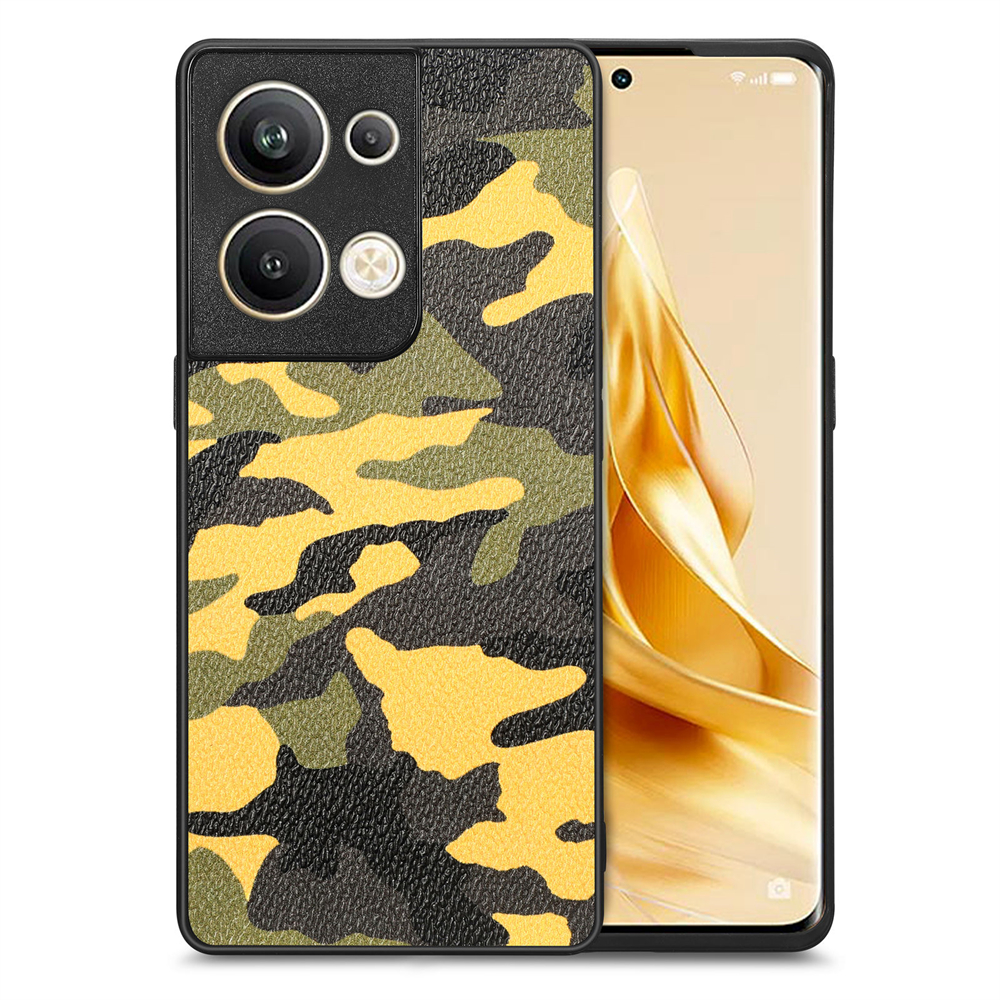 Kunstleder Camouflage/Tarnfarben Hülle/Case verschiedene Farben für Oppo Reno 13, 13 Pro, 12, 12 Pro, 11, 11 Pro, 10, 10 Pro, 9, 9 Pro, 9 Pro Plus, 8, 8T, 8 Pro, 7, 7 Pro, 7 SE, 6, 4, 4Z, 4 Pro, Find X8, X8 Pro, X7, X7 Ultra, X6 | ZITOCASES®